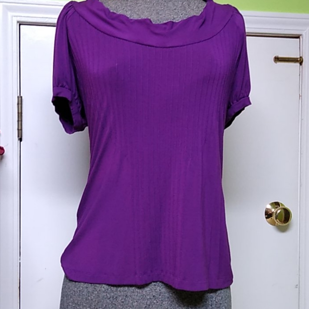 Kenar purple dressy t-shirt